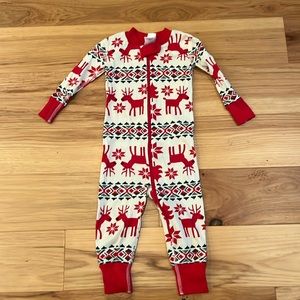 Hanna Andersson reindeer pajamas